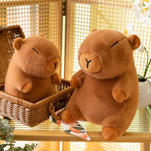 Poupée Capybara en peluche, jouet en peluche confortable pour décoration de