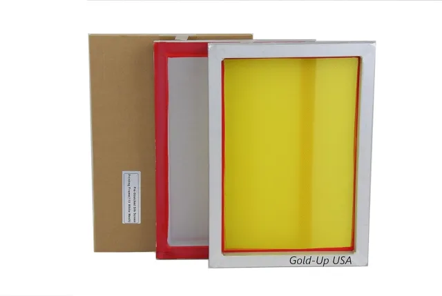 Aluminum Screen Printing, Size 9 X 14 Inch Pre-Stretched Silk Screen Frame (230