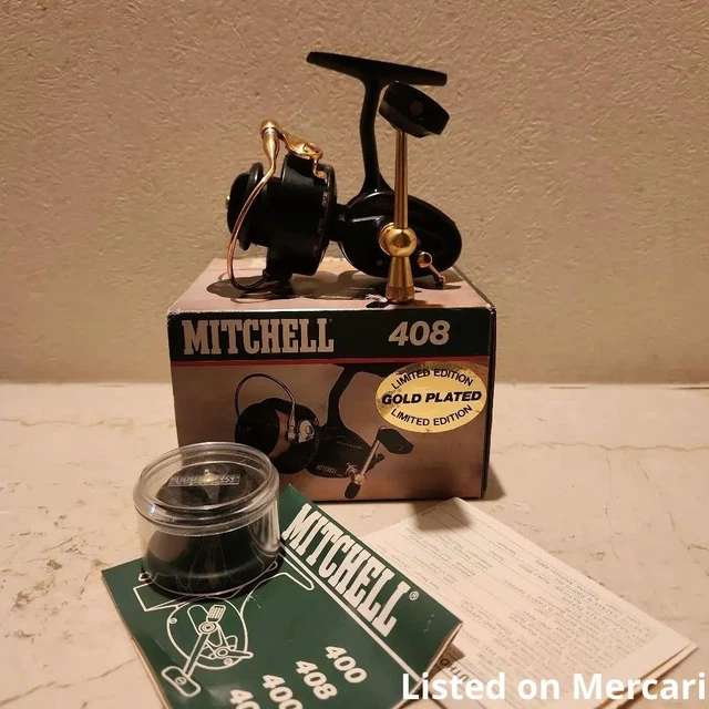 人気のクリスマスアイテムがいっぱい！ VINTAGE LIMITED EDITION Mitchell 408G Gold Limitd $1,719.76 リール
