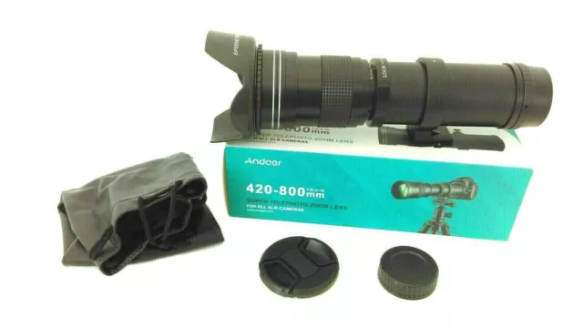 SONY DIGITAL Fit 420-800mm SUPER TELEPHOTO ZOOM LENS for NEX, ALPHA CAMERAS