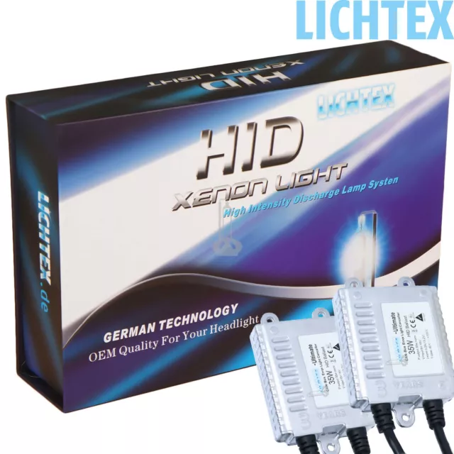 2x LICHTEX Ultimate CAN-Bus HID Xenon Scheinwerfer Steuergerät 12V 35W AC AG