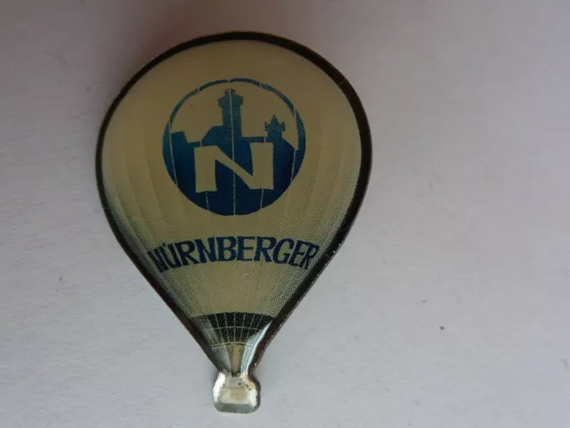 Anstecker Pin  Nürnberger Versicherungen Ballon Heißluftballon