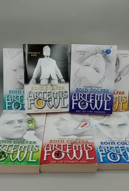 Artemis Fowl Paperback Book Bundle x 8 Eoin Colfer