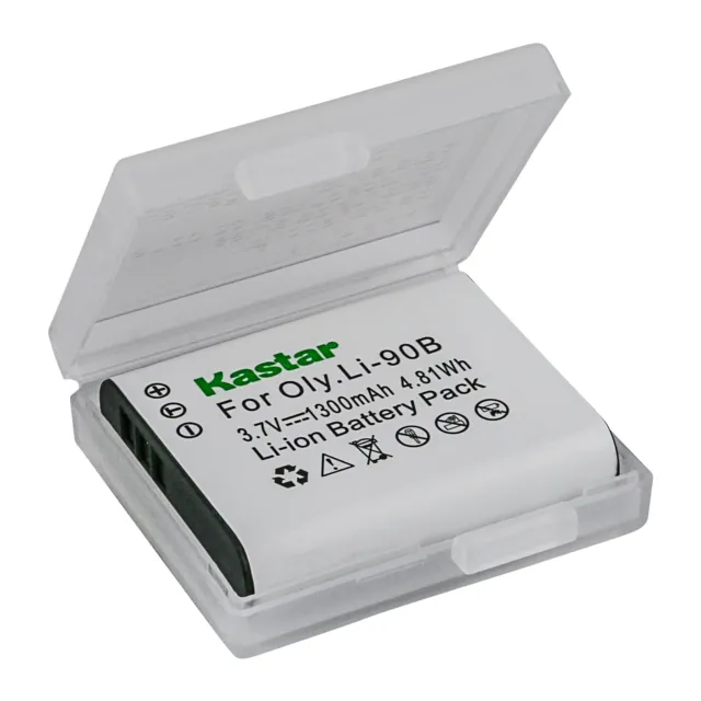 Kastar Battery Wall Charger for Ricoh DB-110 DB110 Ricoh GR IIIx Digital Camera 2