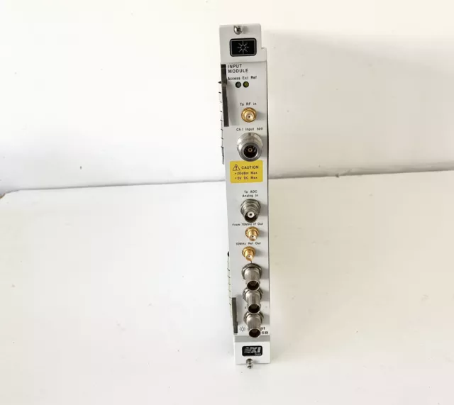 HP Agilent/Keysight 89605B RF Input / Calibrazione Vxi Plug-In Modulo Unità HP Agilent/Keysight 89605B RF Input / Calibrazione Vxi Plug-In Modulo Unità