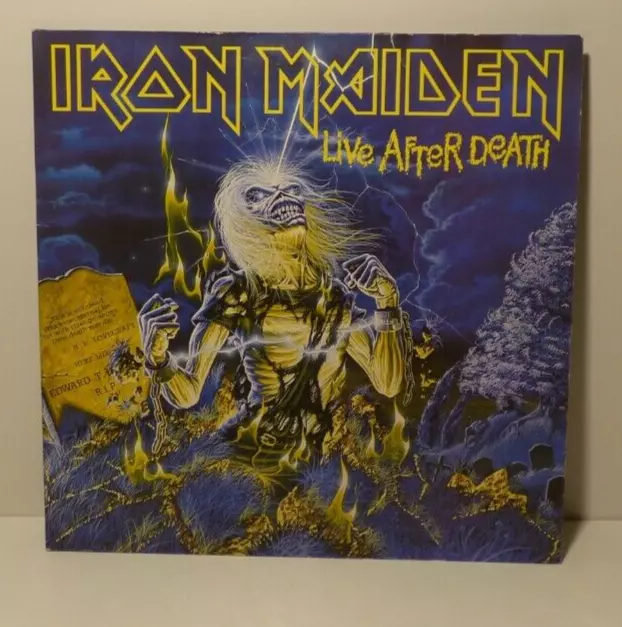 IRON MAIDEN: Live After Death (Vinyl 2 LP), Europe 1985