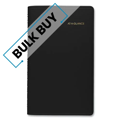 Weekly Block Format Appointment Book Ruled for Hourly | Bulk order of 2 Each