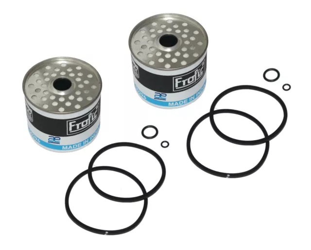 X 2 Tracteur Cav 50269 Type Carburant Filtre Pour Mf David Marron Ford Étui ECS