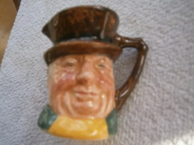 Vintage 50's -Tony Weller, Lancaster Sandland Character Jug  7.5cm, Hand Painted