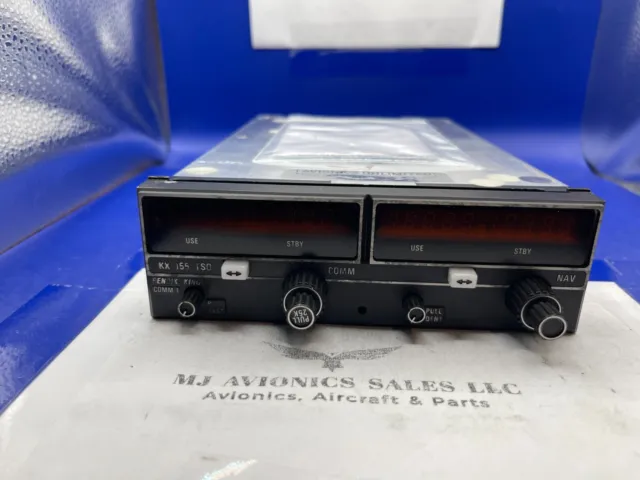 Bendix/King Kx 155 P/N 069-1024-42 14Vdc With Glide/Slope With Faa Form 8130-3