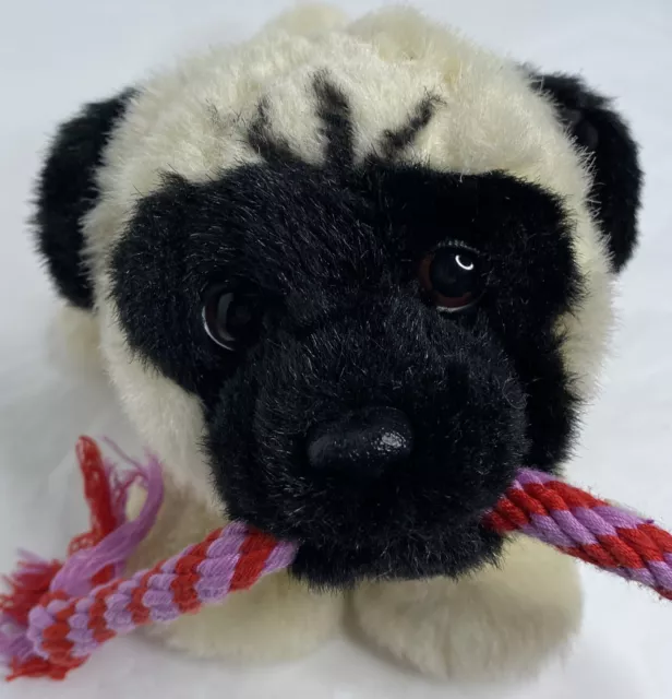 FurReal Friends Pets Pug w Toy Rope Interactive Dog Plush Tuggin Pup Barks 2