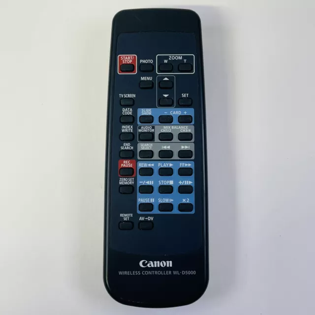 Canon WL-D5000 for XL H1, XH A1 Camcorder Genuine OEM Wireless Remote Control