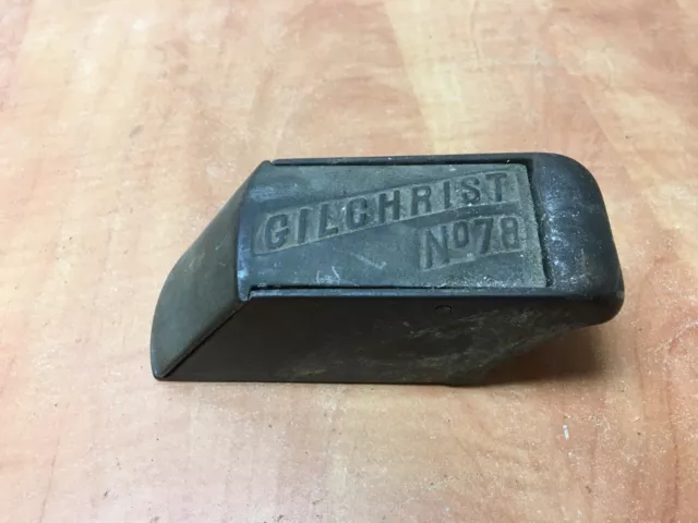 Vintage Gilchrist No. 78 ice shaver scraper 1930’s Antique Bar Kitchen Hand Tool