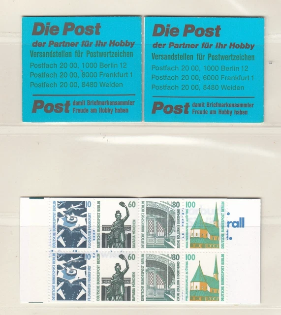 Berlin: 3 Markenheftchen Nr. 15 postfrisch!    (28)