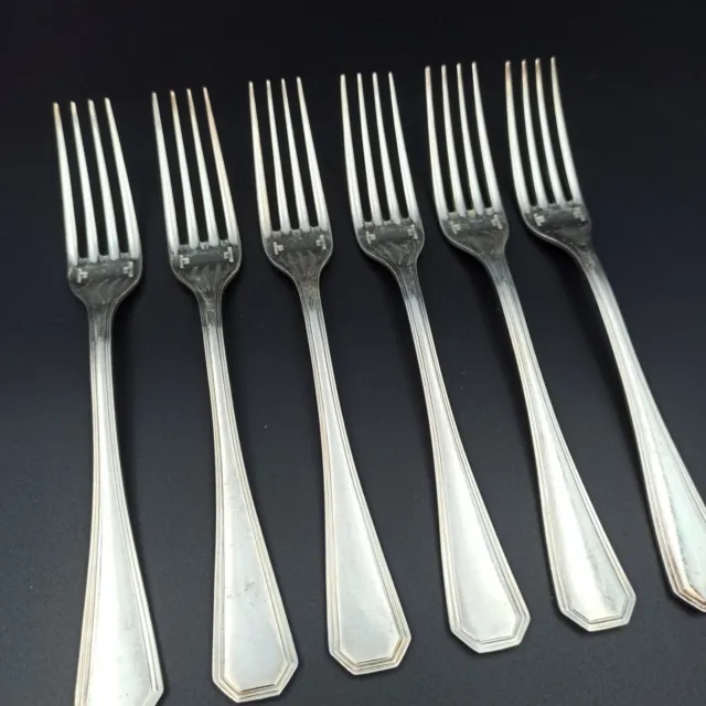 Christofle - 6 Forks IN Dessert/Dessert Metal Silver Model America