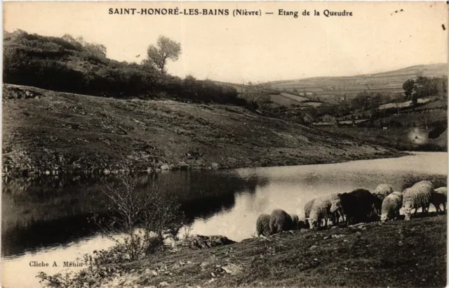 CPA St-HONORÉ-les-BAINS-Etang de la Queudre (421214)