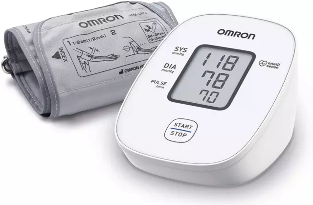 OMRON X2 Basic Misuratore Di Pressione Arteriosa Da Braccio Digitale, Apparecchi