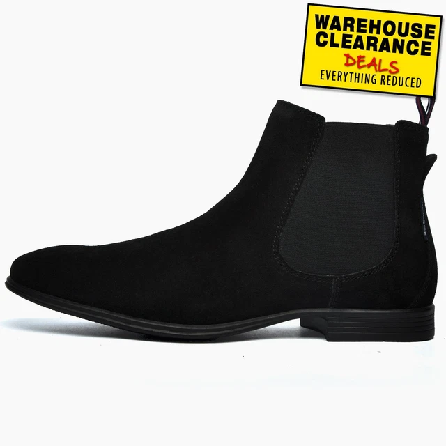 BEN SHERMAN ORIGINALS Lombard Men s Casual Suede Leather Slip On Chelsea Boots 37.99 PicClick UK