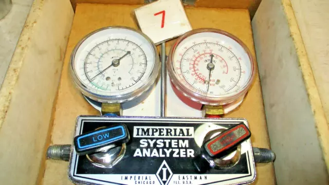 Vintage Imperial Service Manifold In Box