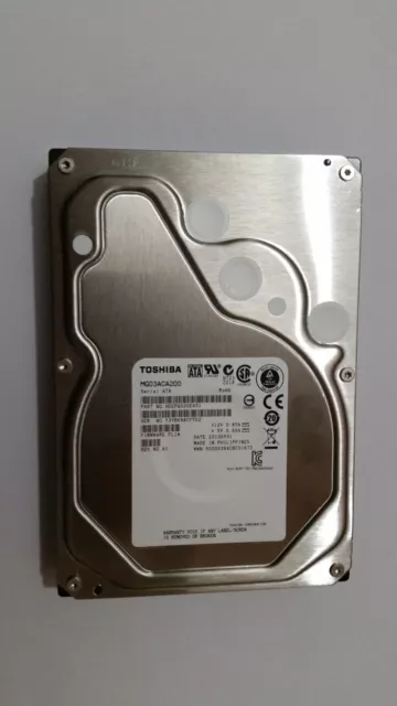 HDD 2TO TOSHIBA 3.5" SATA III 6Gb/s 64MB Cache MG03ACA200