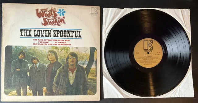 The Lovin' Spoonful ""WHAT'S SHAKIN"" Vinyl LP Clapton, Paul Butterfield Blues