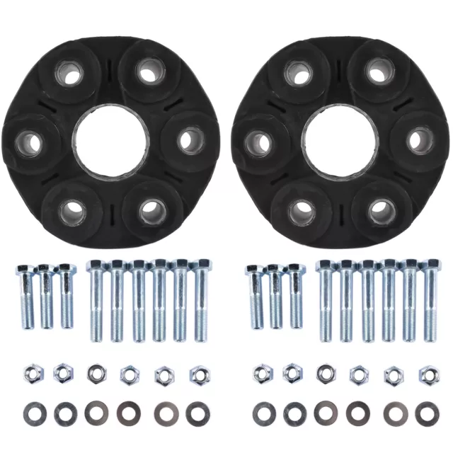 2 Pack Drive shaft Flex Disc Joint w/ Bolts for Mercedes W203 W221 SL (R129)