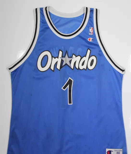 Vintage 1990's Champion Penny Anfernee Hardaway Orlando Magic #1 Jersey 48/XL 2