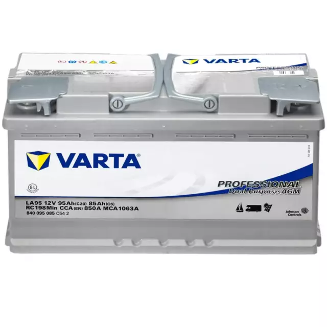 Varta LA95 Versorgungsbatterie AGM 95Ah Profesional Mover Caravan Solar-Batterie