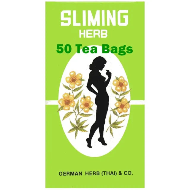 Sliming Tea German Slimming Herb Natural Weight Loss Laxative 50 Bags