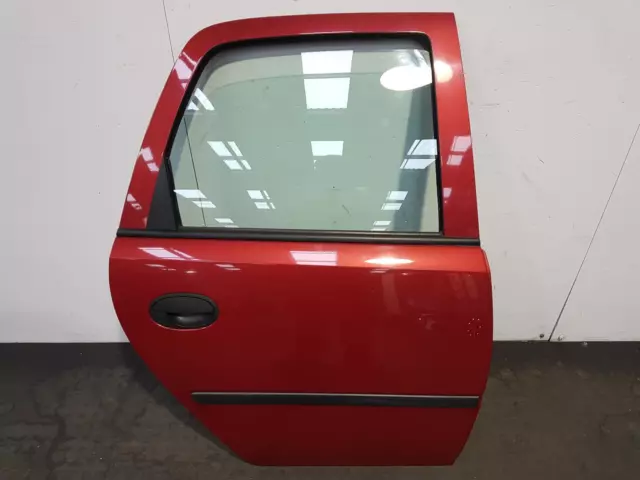 2006 Vauxhall Meriva 5 Door Mpv Offside Rear Drivers Door O/S Red 2Gu 13149682