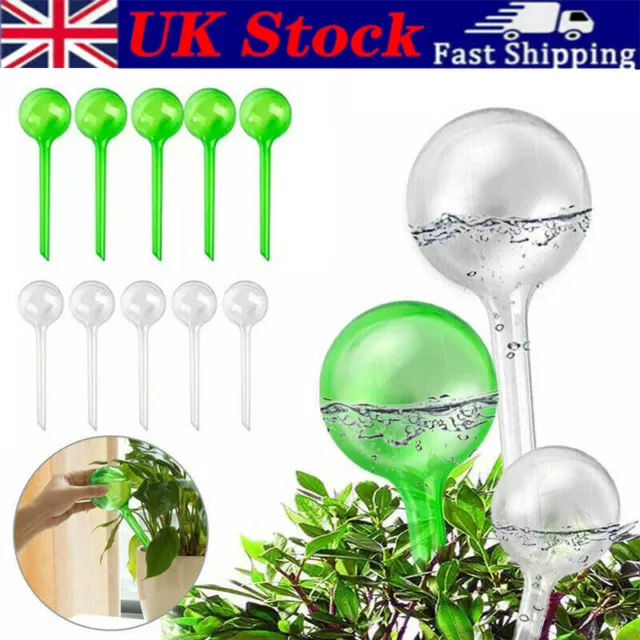 Plant Self Watering Bulb Clear Water Globes Feeder Indoor Garden Automatic Tool