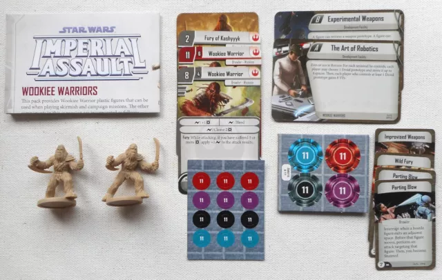 Star Wars Imperial Assault Wookie Warriors. Fantasy Flight Games.