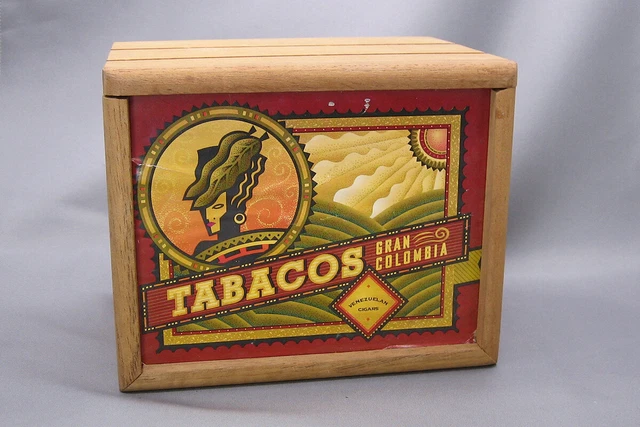 Tabacos Gran Colombia Wood Cigar Box