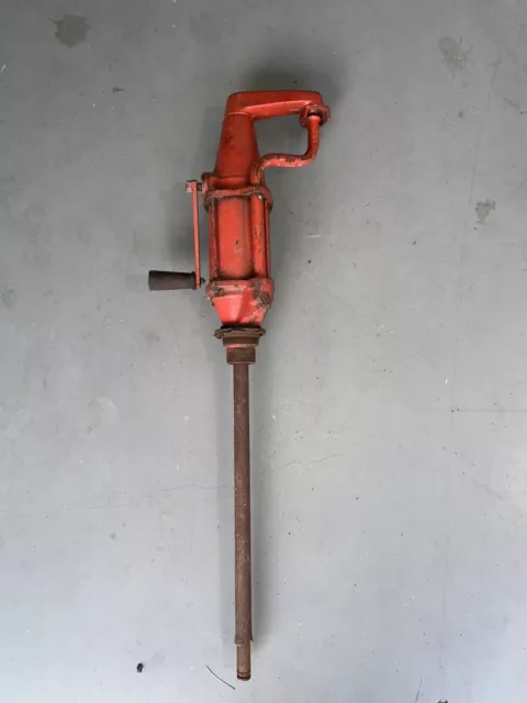 Gas Boy Quart Stroke Pump Model 124 Hand Pump 55 Gallon Drum Pump Untested