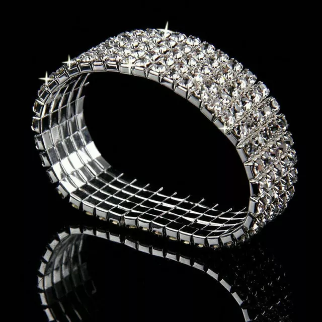 Crystal Bracelet Diamante Rhine Stone Anklet Savorski Classy Designer Jewellery