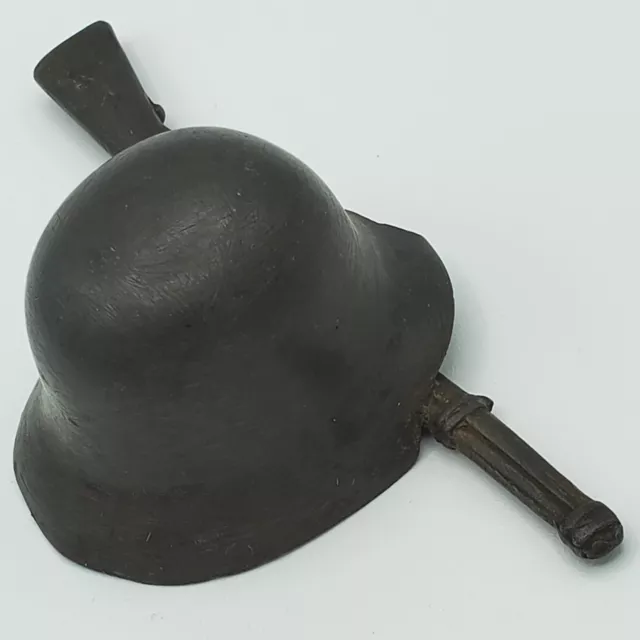 WW2 German M35 helmet K98 award Stahlhelm Mauser rifle Original metal trophy old