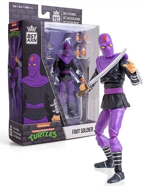 Bst Axn Teenage Mutant Ninja Turtles Tmnt Foot Soldier Action Figure