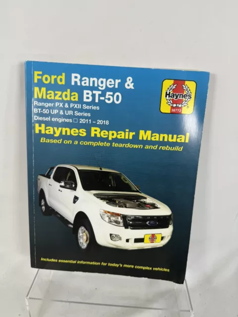 Ford Ranger / Mazda BT-50 Diesel 2011-2018 Haynes Repair Manual