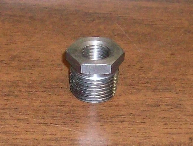 Black Pipe 1/2X1/4-Blk-Bush 1/2" X 1/4" Black Pipe Hex Bushing 166281