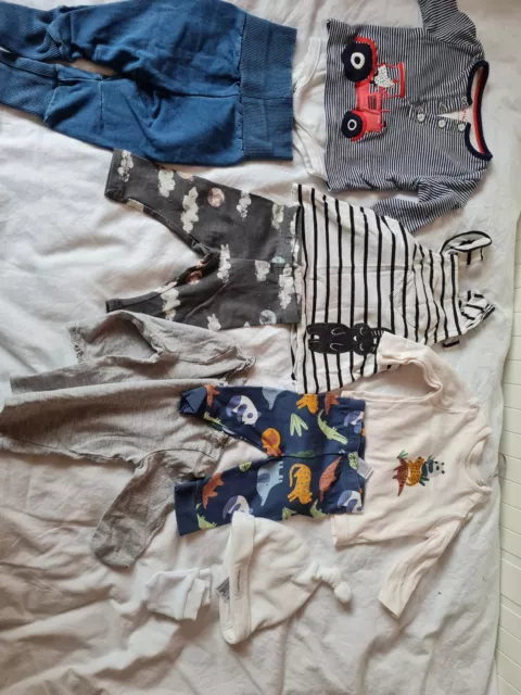 Lovely baby girls clothes bundle 0 3 months 9 items Joules H&M Tu Peter Rabbit