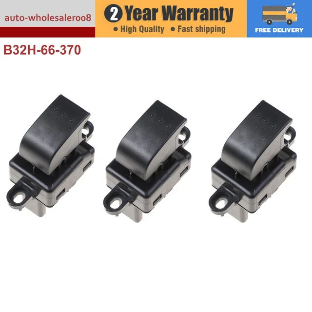 3X Power Window Switch Front and Rear B32H-66-370 Fits 2004-2009 Mazda 3 NEW