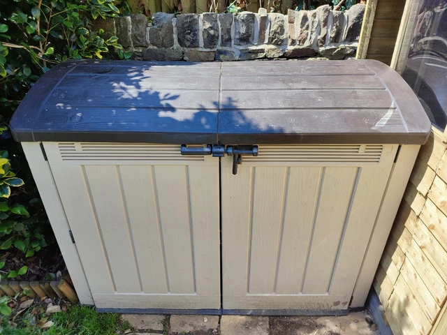 keter 2000l bike storage