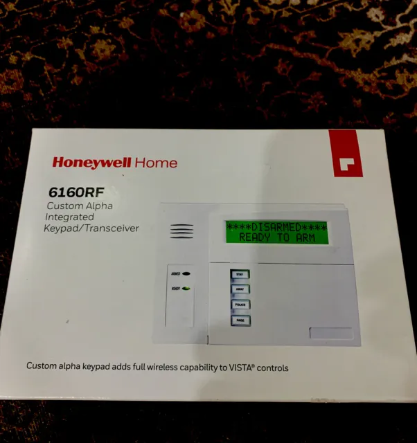 Teclado/receptor integrado Honeywell 6160RF Alpha