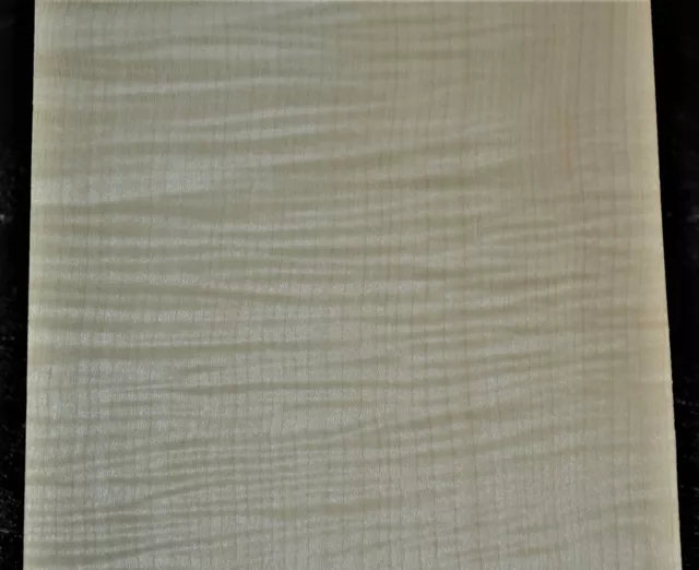1 pair of Curly Maple Raw Wood Veneer Sheets  8 x 28 inches 1/42nd       4665-85