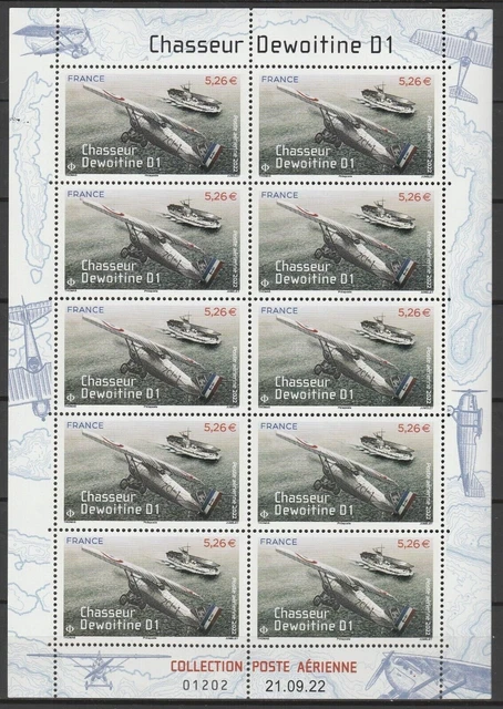Le futur timbre-poste Aérien rend hommage au Dewotine D.1