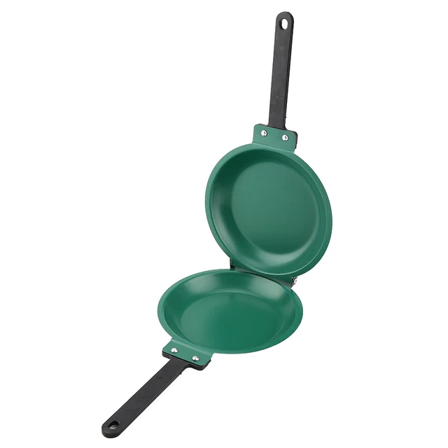 Double Side Non-stick Ceramic Flip Frying Pan Pancake Maker Household Cookware 3