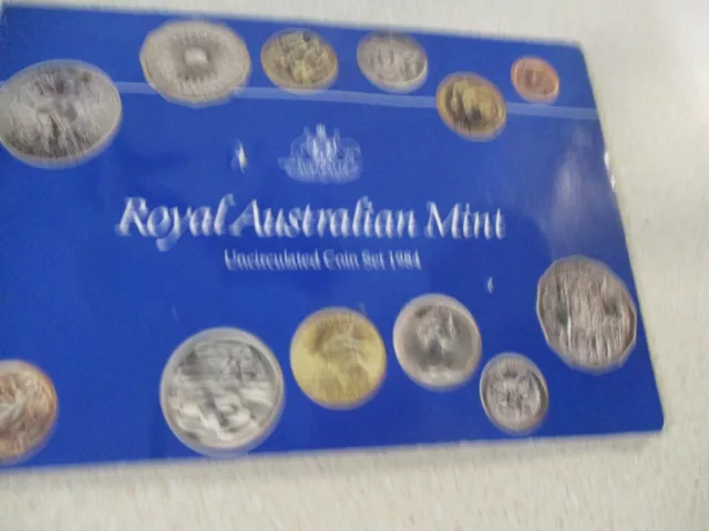Royal Australian Mint Uncirculated Coin Set 1984