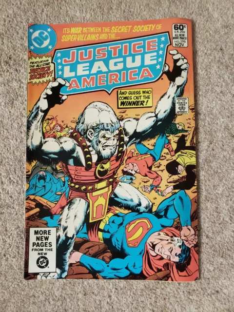 Justice League Of America #196 Dc Comics November 1981<