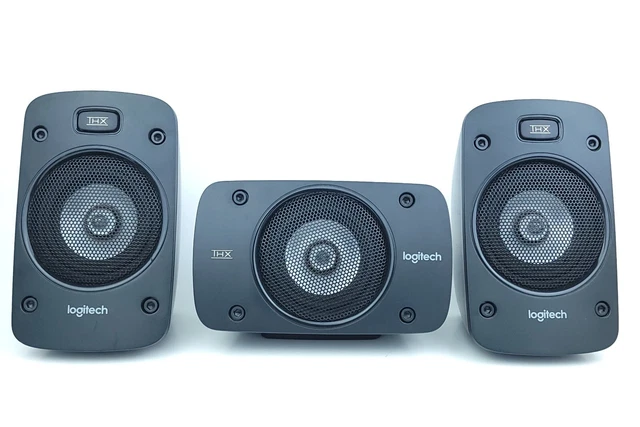 3x Logitech Z906 THX Dolby Digital DTS Replacement Computer PC Speakers *TESTED*