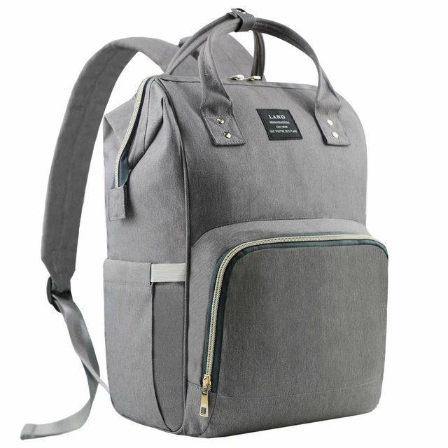 7 Color LAND Mommy Baby Diaper Bag Large Capacity Mom Backpack Baby Nappy Tote